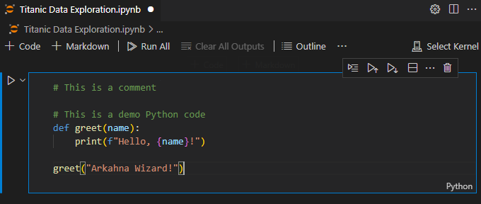 Data Science via VS Code. Part 2: Initial Libraries and Data Import